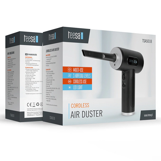 Compresor Suflantă Aer Teesa 70W 2000mAh - Imagine 7