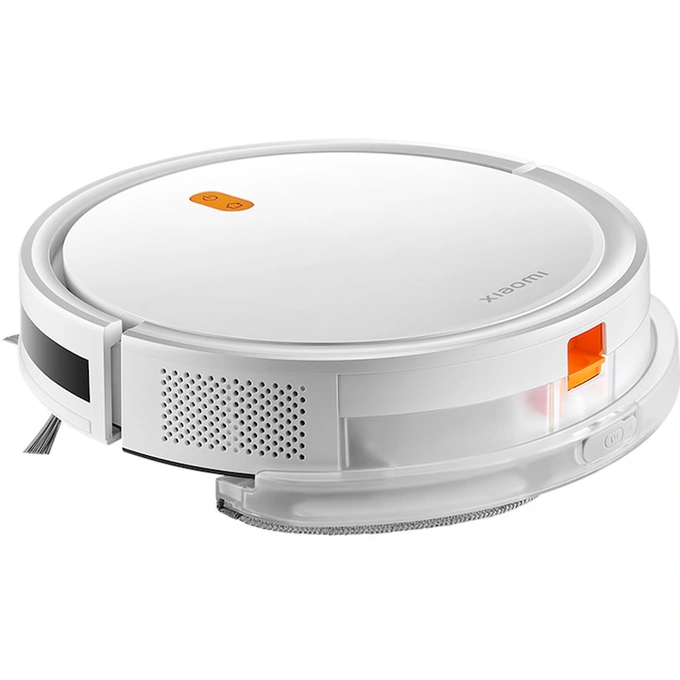 Robot de aspirare Xiaomi E5 EU BHR7969EU, 2000Pa, recipient praf 400 ml, capacitate baterie 2600 mAh, autonomie 110 minute, alb - Imagine 3