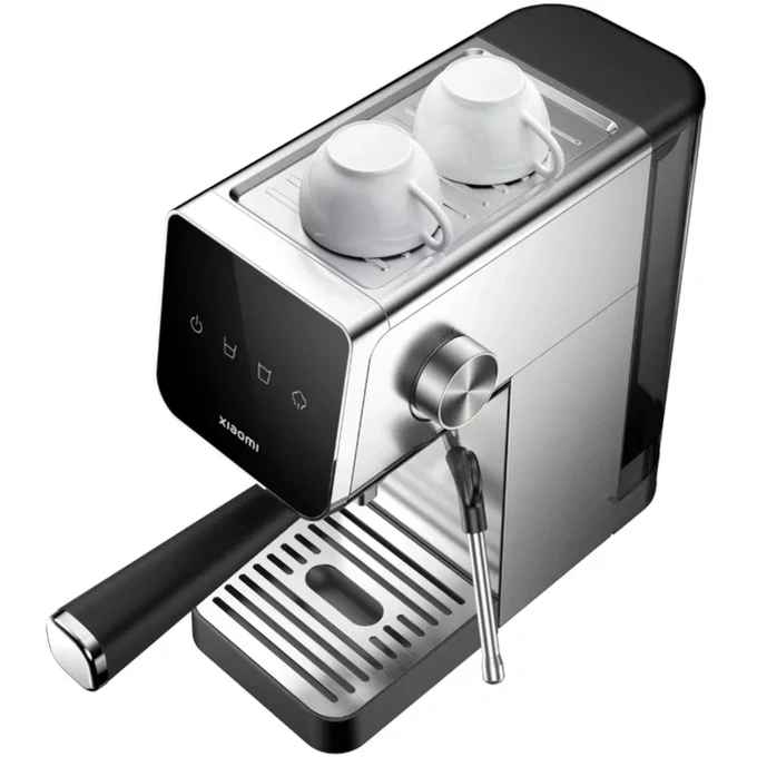 Espressor semi-automat XIAOMI BHR9798EU, 1350W, 20bar, 0.9L, Argintiu/Negru - Imagine 3