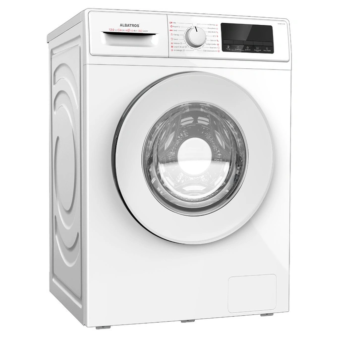 Mașină de spălat rufe Albatros AWMI14125, 12 kg, 1400 rpm, Clasa A, Motor Inverter, Curățare cu abur - Imagine 3