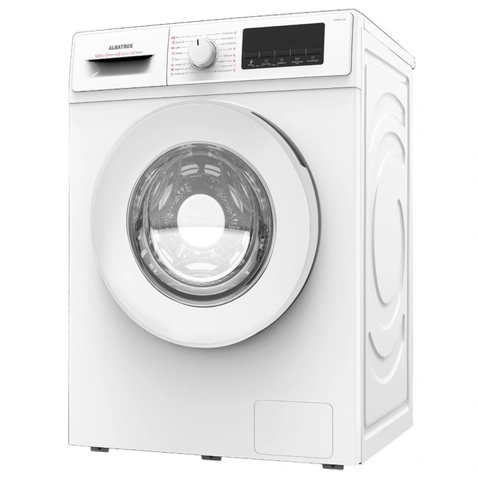 Mașină de spălat rufe Albatros AWMI14125, 12 kg, 1400 rpm, Clasa A, Motor Inverter, Curățare cu abur - Imagine 4