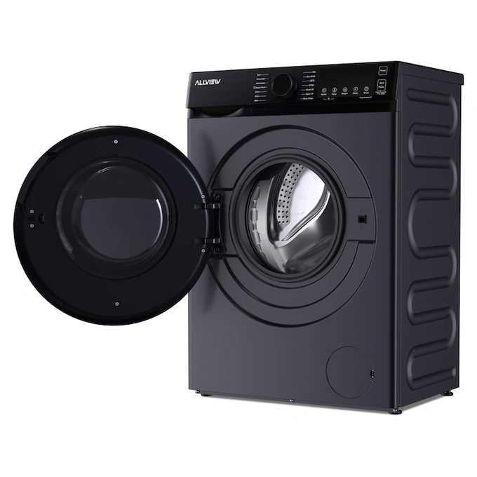 ALLVIEW Masina de spalat rufe ALLVIEW SENSY W1000 GREY, Slim, 10 kg, 1400 RPM, Clasa A, Inverter, Gri - IT-Fashion.ro