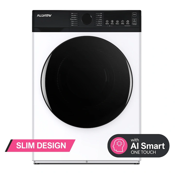 Masina de spalat rufe ALLVIEW SENSY W600, Slim, 6 kg, 1200 RPM, Clasa A, Inverter, Alb - Imagine 4