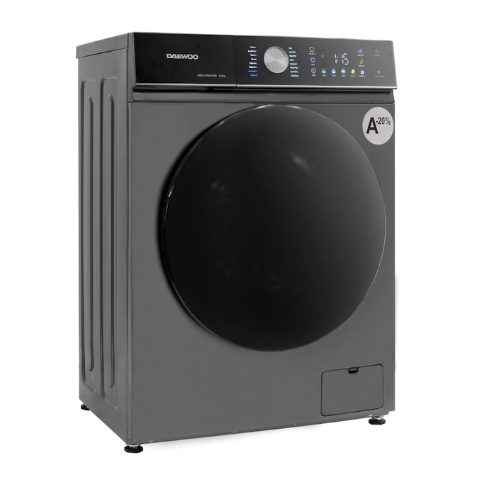 Mașină de spălat rufe Daewoo DWD-CS8014SK Silver – eficiență și design compact - Imagine 3