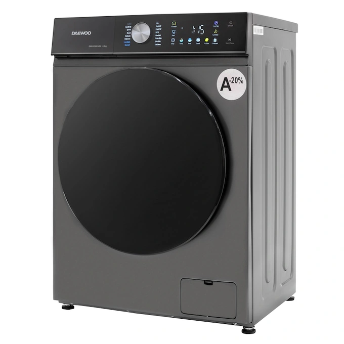 Mașină de spălat rufe Daewoo DWD-CS8014SK Silver – eficiență și design compact - Imagine 5