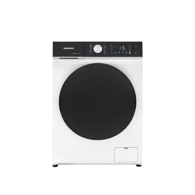 Masina de spalat rufe frontala DAEWOO DWD-CS7014, Inverter, 7 kg, 1400 RPM, 16 programe, Clasa A, Alb - Imagine 1