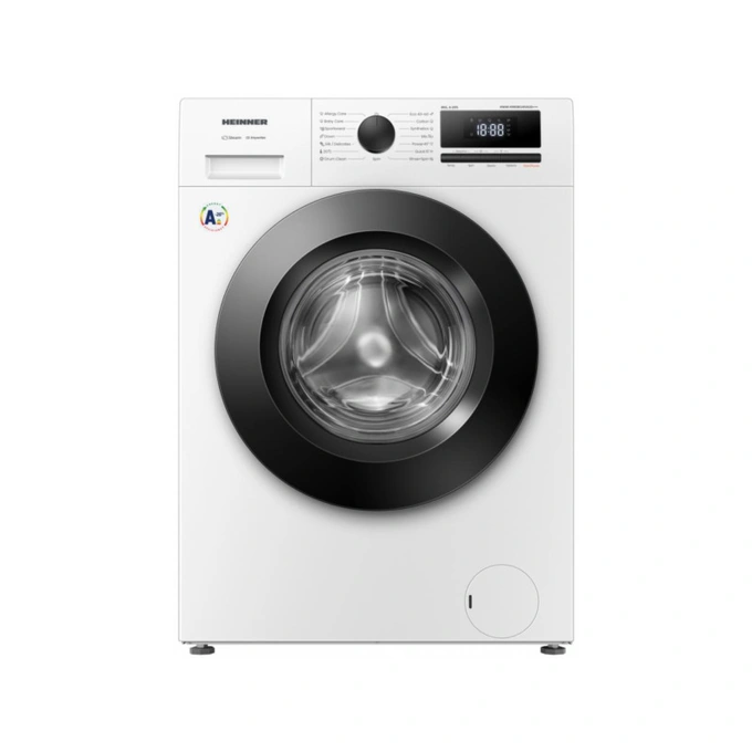 Masina de spalat rufe HEINNER HWM-HME8014IVA20+++, 8 kg, 1400 RPM, Clasa A, Inverter, Alb - Imagine 1