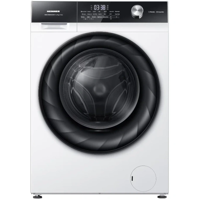 Masina de spalat rufe HEINNER HWM-HMK9014IVA+++, 9 kg, 1400 RPM, Clasa A, Inverter, Alb - Imagine 1