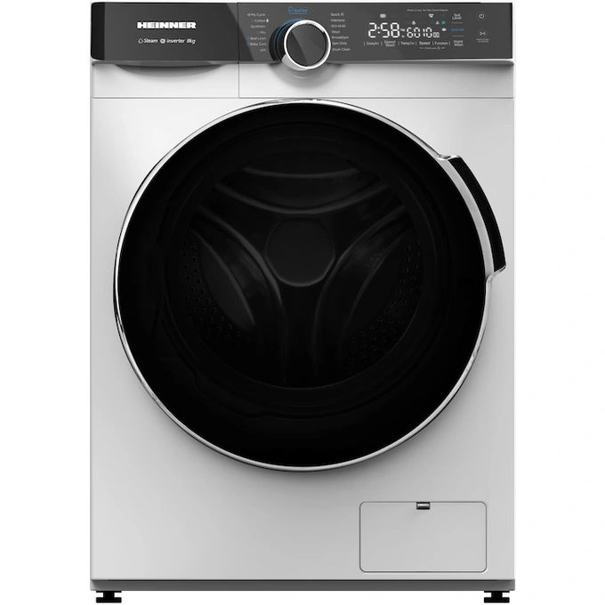 Masina de spalat rufe HEINNER HWM-M814IVKA+++, 8 kg, 1400 RPM, Clasa A, Inverter, Alb - Imagine 1