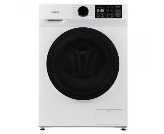 Masina de spalat rufe Slim SAMUS WSNDI-7141, 7 kg, 1400 rpm, Clasa A, Motor Inverter, Functie Abur - Imagine 1