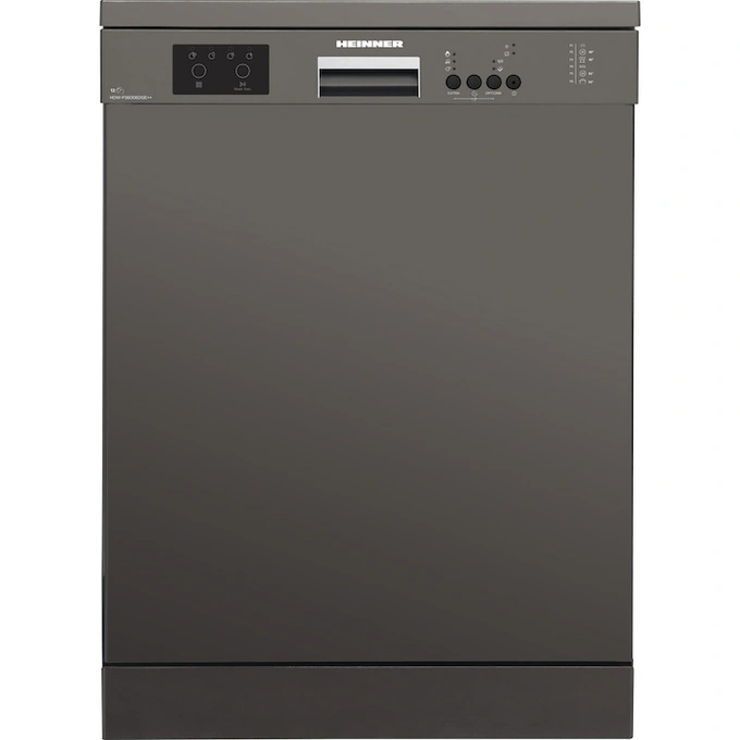Mașină de spălat vase Heinner HDW-FS6006DGE++ 12 seturi, 6 programe, Clasa E - Imagine 1