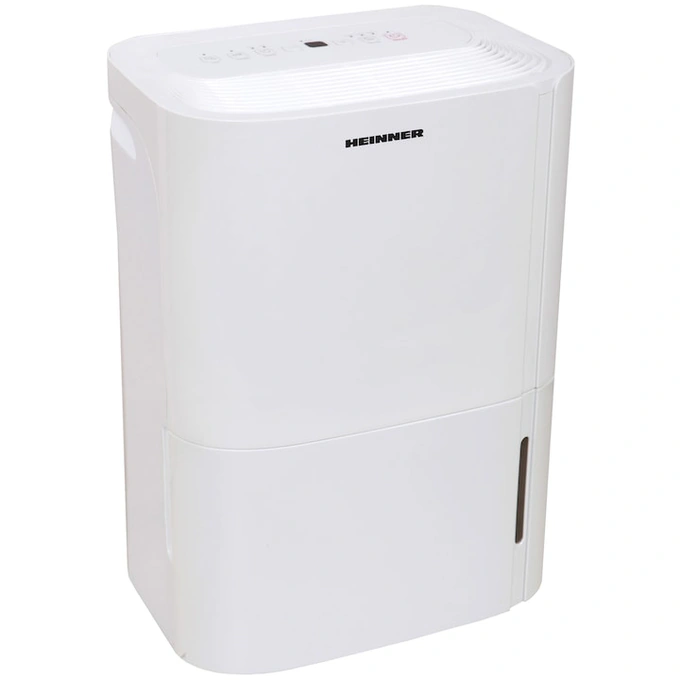 Dezumidificator HEINNER HDU-M20, 20L/24h, control electronic, Super ionizare, auto-restart, timer 24h, 3L, White - Imagine 3
