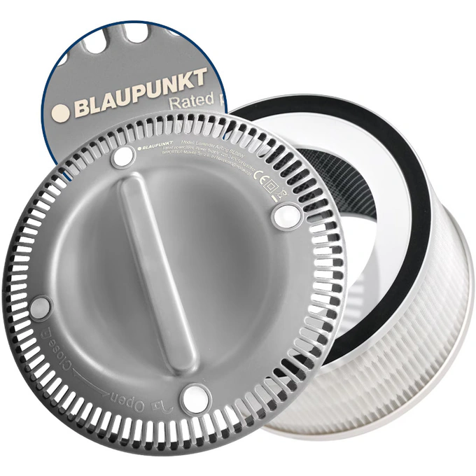 Purificator de aer BLAUPUNKT Lavender BAP-HA-P0809-N29W, 35W, 3 trepte de viteze, Zona 12 m², Alb - Imagine 4