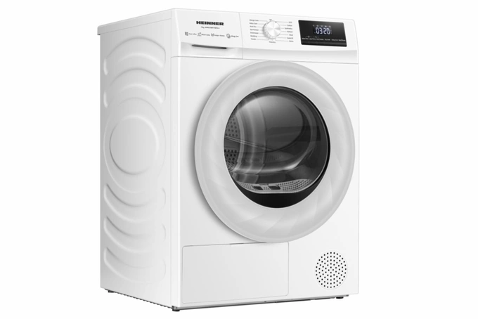 Uscator de rufe cu pompa de caldura HEINNER HHPD-HMY70FD++, 7 kg, 15 programe, D, Alb - Imagine 3