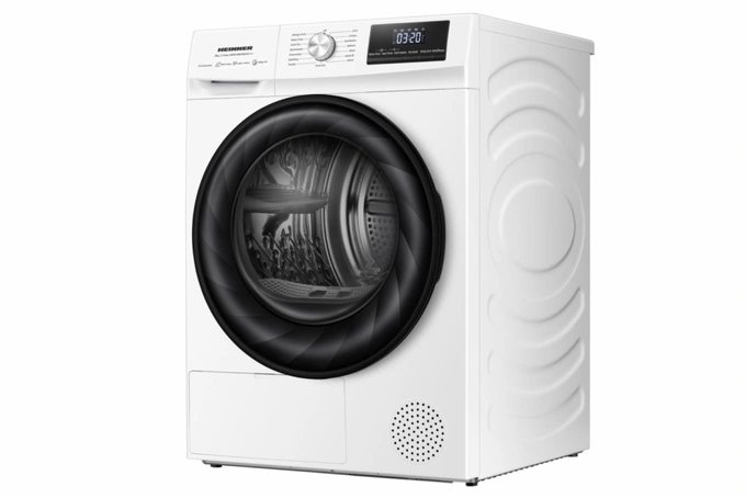 Uscator de rufe cu pompa de caldura HEINNER HHPD-HMY80IVFC+++, 8 kg, 15 programe, C, Alb - Imagine 3