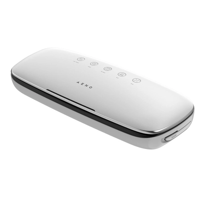Aparat de vidat alimente, AENO AVS0002, 120 W, functie Pulse, White - Imagine 3