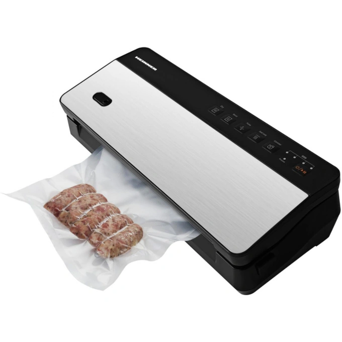 HEINNER Aparat de vidat si sigilat HEINNER HAV-CRD80SS, 80 W, 0.8 bar, Gri/Negru - IT-Fashion.ro