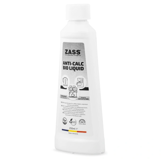 Decalcifiant lichid bio ZASS ZDL 01, 250 ml anti-calcar pentru espressoare, cafetiere și fierbătoare, 250 ml - Imagine 2