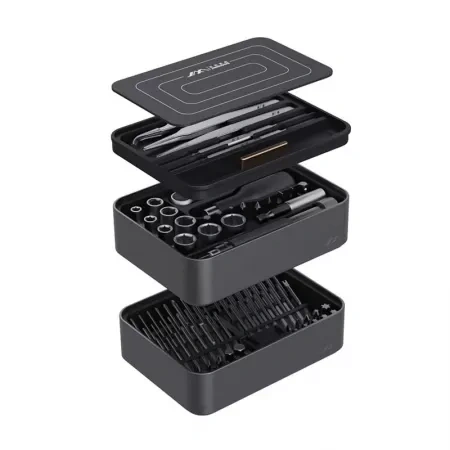 Jimi HOME Kit reparatii electronice JIMI HOME FM-3, 100 buc, Otel, Gray - IT-Fashion.ro