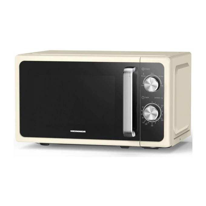 HEINNER Cuptor cu microunde HEINNER HMW-MD20MRCR, 20 L, 800 W, Cream - IT-Fashion.ro