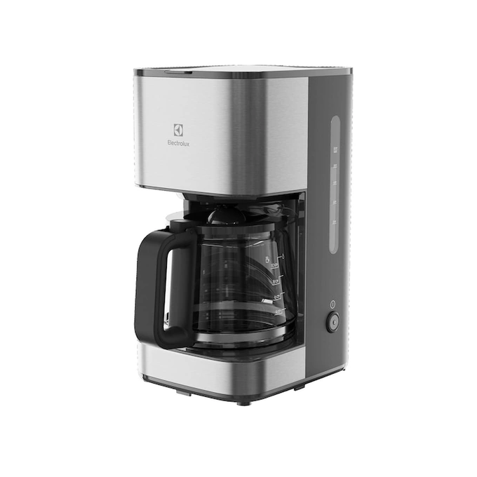 Electrolux Cafetiera Electrolux Create 3 E3CM1-3ST, 1000 W, 1375 ml, capacitate 10 cesti, functie antipicurare, oprire automata, argintiu + negru - IT-Fashion.ro