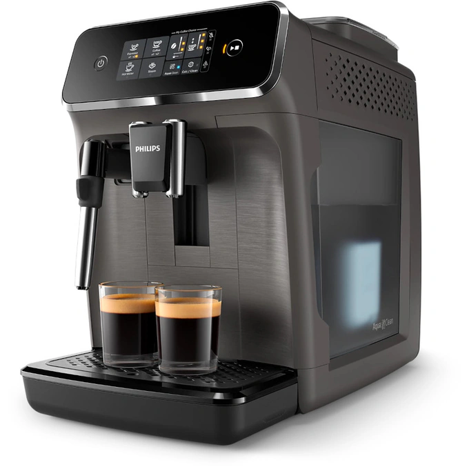 Espressor automat PHILIPS Seria 2200 EP2224/10, 1500W, 15 bar, 1.8L, 2 cesti, Negru - Imagine 3