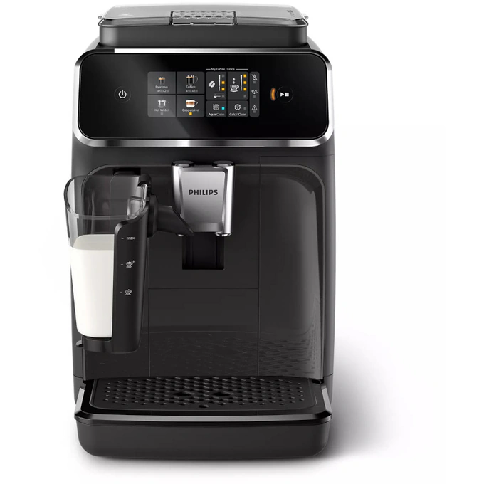 Espressor automat PHILIPS Seria 2300 EP2334/10, 1500W, 15 bar, 1.8L, 2 cesti, Negru - Imagine 1