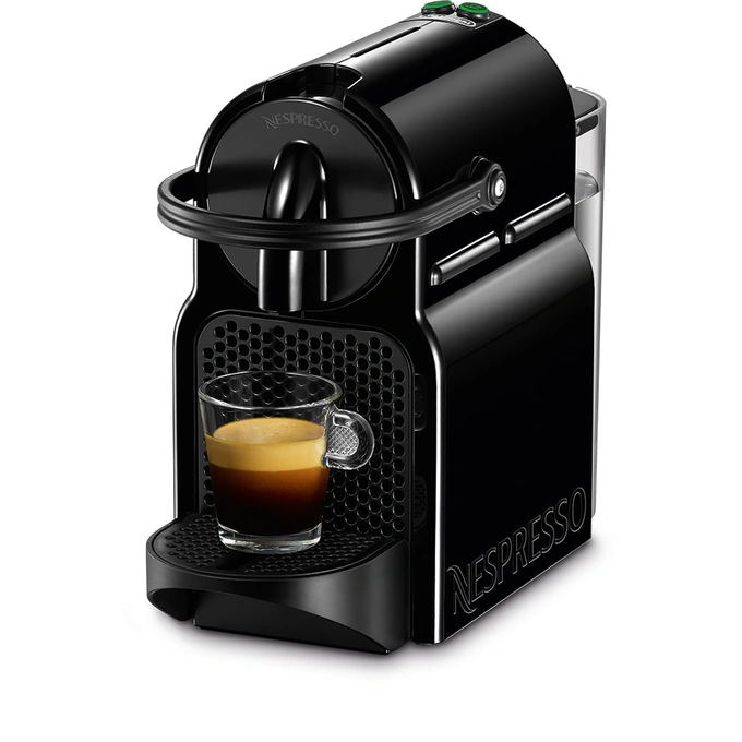 Espressor capsule NESPRESSO Inissia EN80.B, 0.6l, 1260W, 19 bar, Negru - Imagine 1