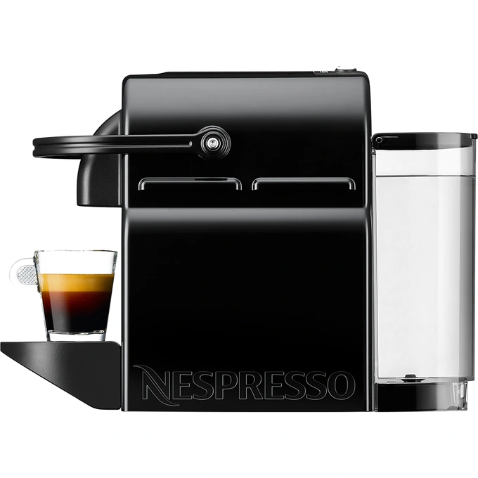 Espressor capsule NESPRESSO Inissia EN80.B, 0.6l, 1260W, 19 bar, Negru - Imagine 4