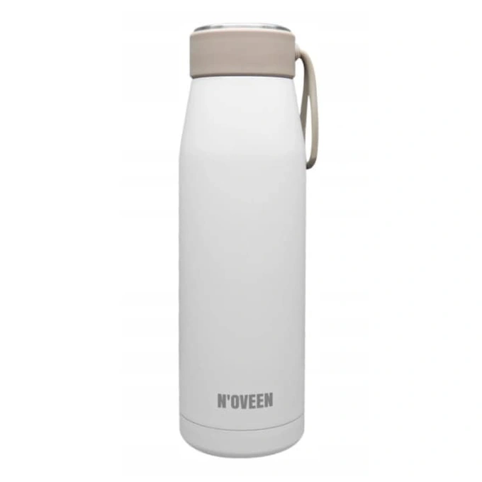 Termos NOVEEN 550 ml cu curea TB301, White - Imagine 4