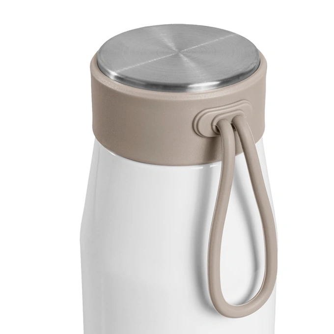 Termos NOVEEN 550 ml cu curea TB301, White - Imagine 5