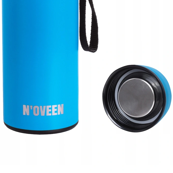 Termos NOVEEN 700 ml cu curea, TB612, Blue - Imagine 6
