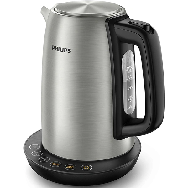 PHILIPS Fierbator electric PHILIPS Avance Collection HD9359/90, 22000W, 1.7l, Argintiu/Negru - IT-Fashion.ro