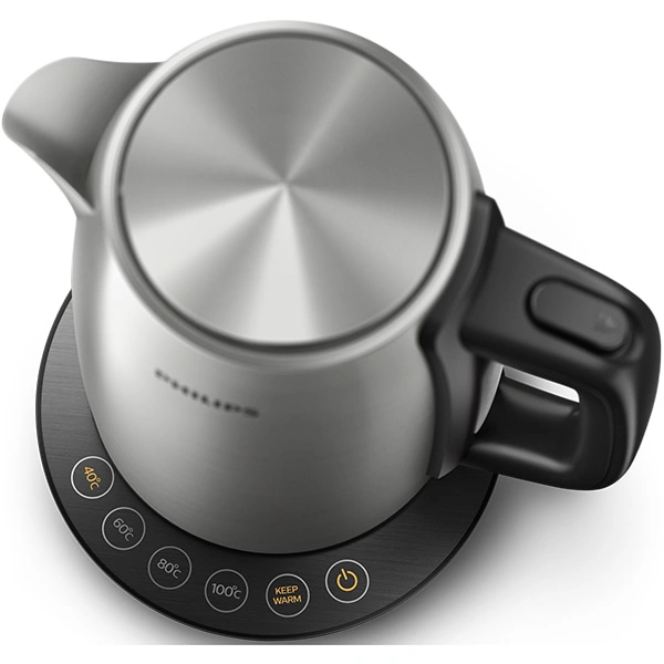 Fierbator electric PHILIPS Avance Collection HD9359/90, 22000W, 1.7l, Argintiu/Negru - Imagine 3