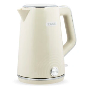 Fierbător electric ZASS ZCK12 1.7L, 2200W, WAVE Cream Edition - Imagine 4