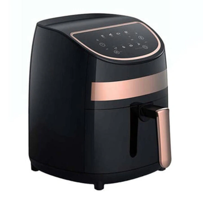 Friteuza cu aer cald Deerma KZ100, capacitate 3L, pana la 200 grade Celsius, 8 Programe, 1000W, negru - Imagine 3