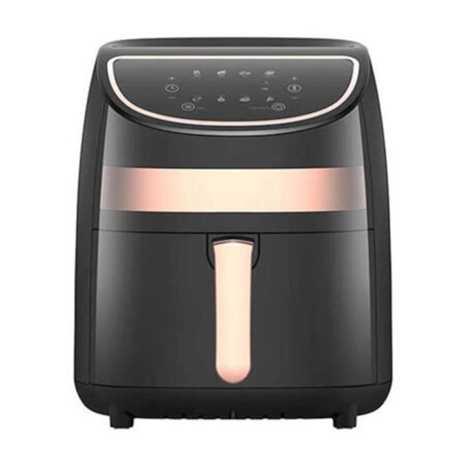 Friteuza cu aer cald Deerma KZ100, capacitate 3L, pana la 200 grade Celsius, 8 Programe, 1000W, negru - Imagine 4