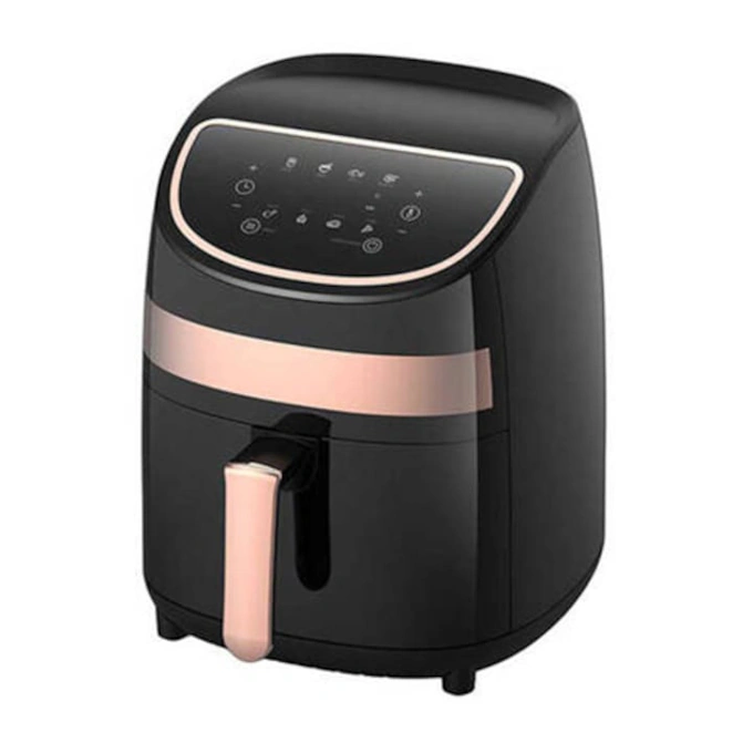 Friteuza cu aer cald Deerma KZ100, capacitate 3L, pana la 200 grade Celsius, 8 Programe, 1000W, negru - Imagine 6