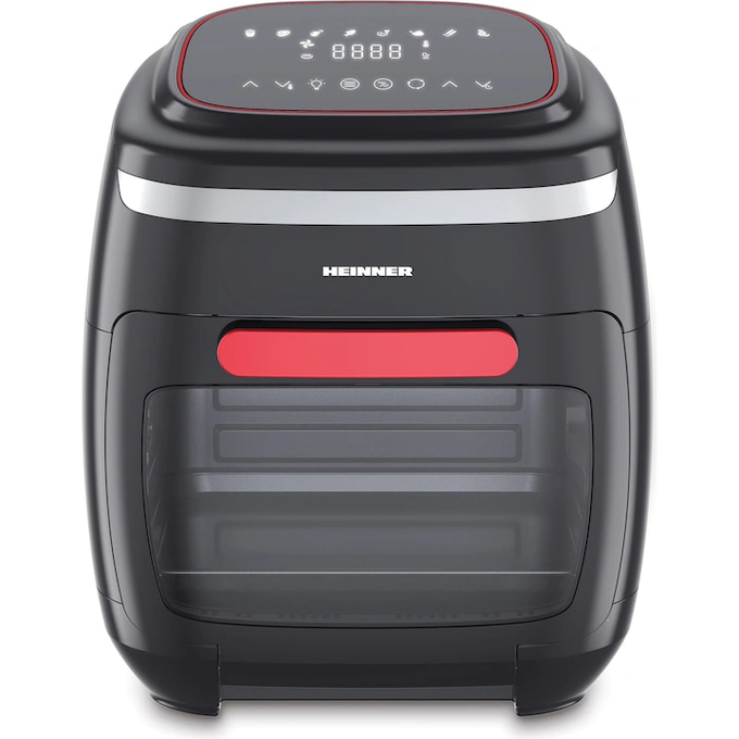HEINNER Friteuza cu aer cald Heinner Aifryer Crystal Clear HAF-B2000FB, gatire fara ulei, 2000W, capacitate cos 4.5L, capacitate cuptor 11L, 8 programe - IT-Fashion.ro