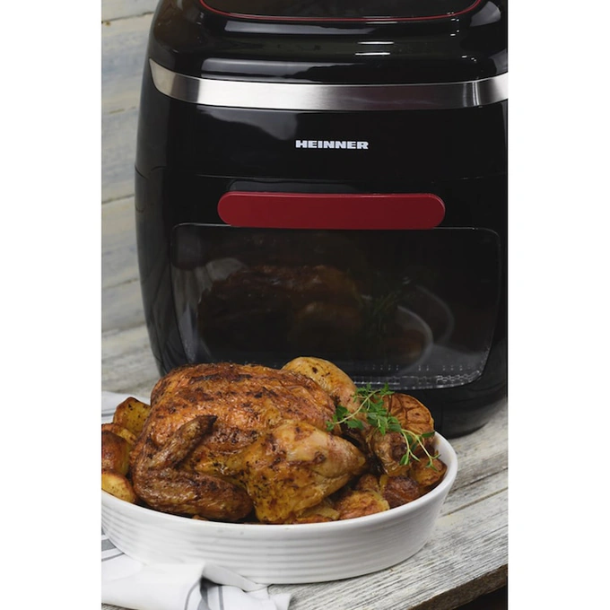 Friteuza cu aer cald Heinner Aifryer Crystal Clear HAF-B2000FB, gatire fara ulei, 2000W, capacitate cos 4.5L, capacitate cuptor 11L, 8 programe - Imagine 8