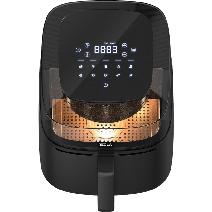 Friteuza cu aer cald Tesla AF550BG – Gătit sănătos și crocant fără ulei - Imagine 3