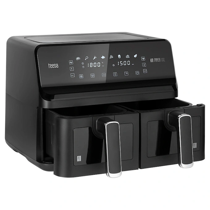 Friteuza Dubla Airfryer 8l 2700w Teesa Air Fryer Dual - Imagine 3