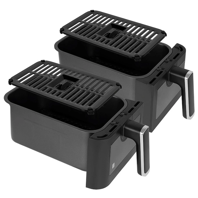 Friteuza Dubla Airfryer 8l 2700w Teesa Air Fryer Dual - Imagine 6