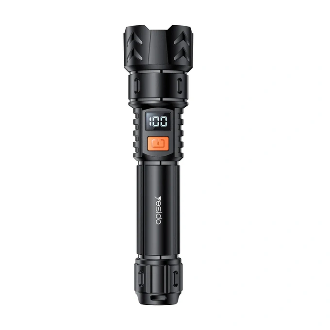 Lanterna YESIDO TC10, 800mAh, 4W, Moduri de iluminare putere mare, medie, mica, intermitent, lumina laterala, 220lm - Imagine 1