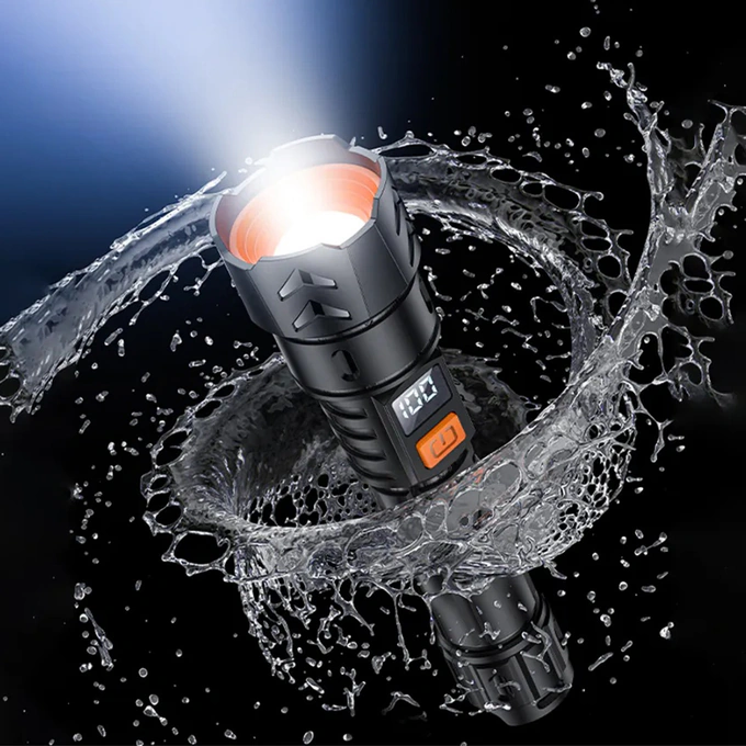 Lanterna YESIDO TC10, 800mAh, 4W, Moduri de iluminare putere mare, medie, mica, intermitent, lumina laterala, 220lm - Imagine 3