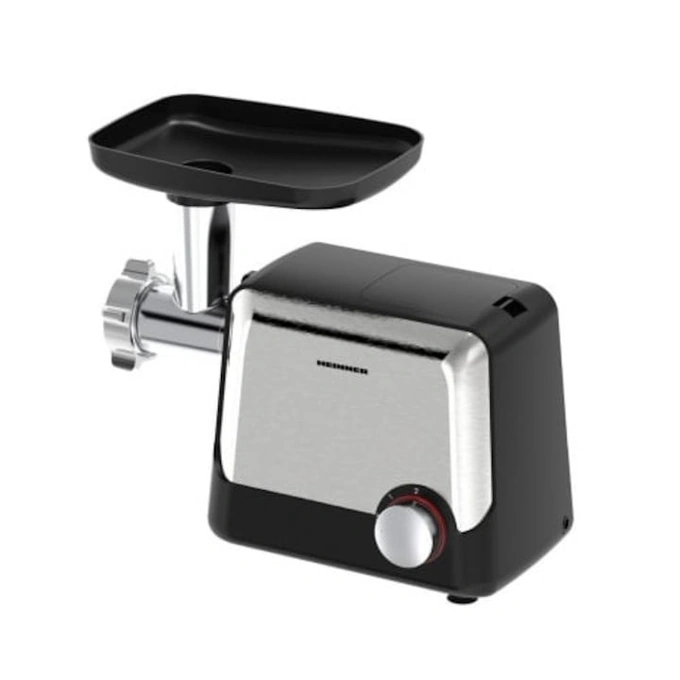 HEINNER Masina de tocat HEINNER HMG-2100BKS3, 1.8 kg, 2100 W, 3 site de taiere, Negru/Inox - IT-Fashion.ro
