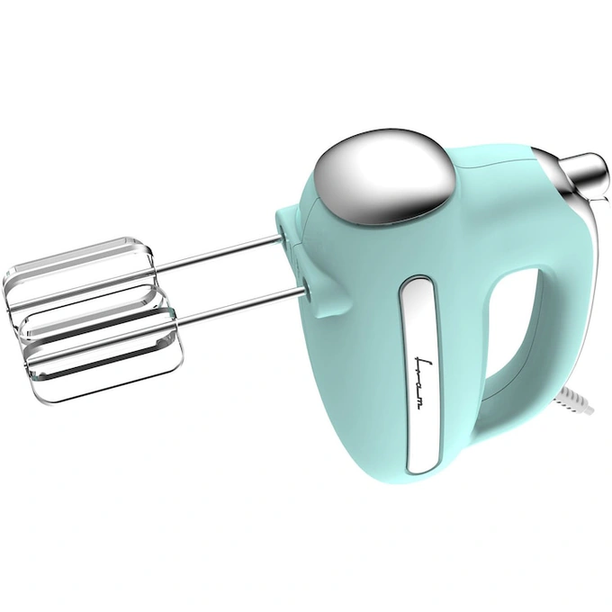 Mixer de mana FRAM FHM-3005GR, 300W, 5 viteze + turbo, Verde - Imagine 3