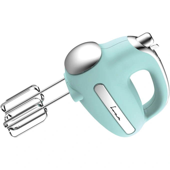 Mixer de mana FRAM FHM-3005GR, 300W, 5 viteze + turbo, Verde - Imagine 4
