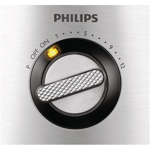 Robot de bucatarie PHILIPS Avance Collection HR7778/00, vas 3.4l, blender 2.2l, 1300W, 12 trepte viteza, Argintiu/Negru - Imagine 6