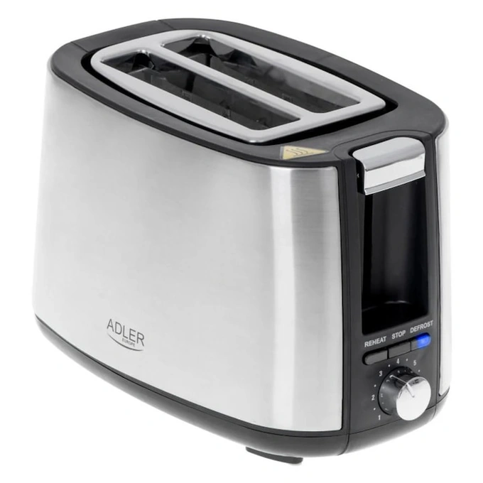Prajitor de paine cu 7 niveluri de rumenire Adler, 900W AD 3214 - Imagine 1